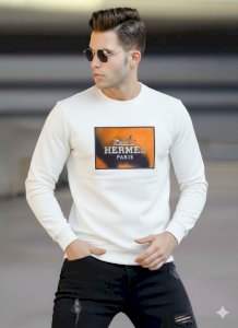 Hermes Paris Baskılı Sweat