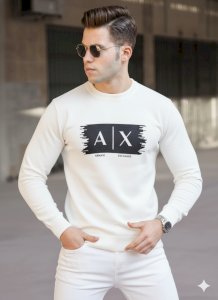 Armani Exchance Baskılı Sweat